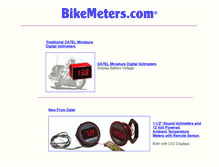Tablet Screenshot of bikemeters.com